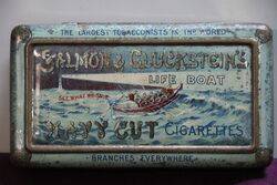 COL Salmon and Gluckstein Navy Cigarettes Tin 