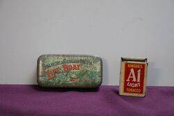 COL Salmon and Glucksteinand39 Navy Cut Tobacco Tin 