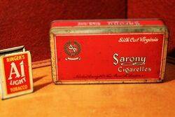 COL. Sarony Silk Cut Cigarette Tin.