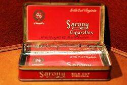 COL Sarony Silk Cut Cigarette Tin