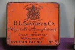 COL Savory Egyptian Tobacco Tin 