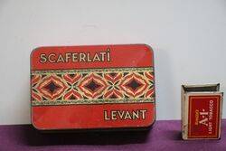 COL Scaferlati Levant French Tobacco Tin 