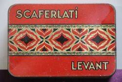 COL Scaferlati Levant French Tobacco Tin 