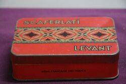 COL Scaferlati Levant French Tobacco Tin 