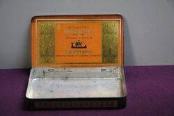 COL Senoussi Reemtsma Cigarettes Tin 