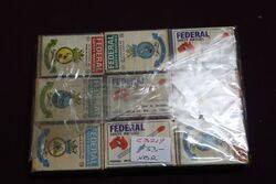 COL Set of 9 Federal Matchbox 