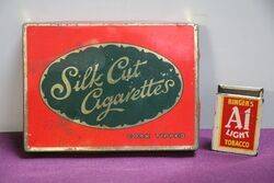 COL Silk Cut  Cork Tipped Cigarettes Tin 