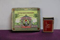 COL Simon Arzt Egyptian Cigarettes Tin 