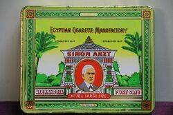 COL Simon Arzt Egyptian Cigarettes Tin 