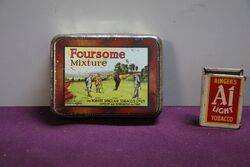 COL. Sinclair Foursome Mixture Tobacco Tin 