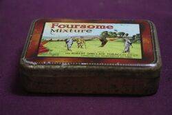 COL Sinclair Foursome Mixture Tobacco Tin 