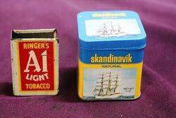 COL. Skandinavik Danish Pipe Tobacco Tin.