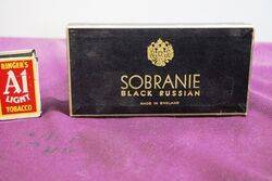 COL Sobranie Black Russian Cigarettes Packet