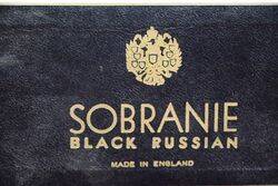 COL Sobranie Black Russian Cigarettes Packet