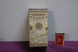 COL. Soussa Egyptian Paper Label Tobacco Tin 