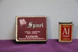 COL Spinet Virginia Cigarettes Tin 