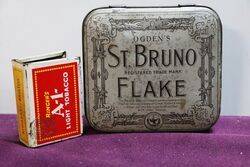 COL St Bruno Flake Tobacco Tin