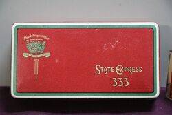 COL State Express 333 Tobacco Tin 