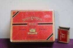 COL State Express Cigarettes Tin 