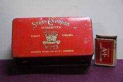 COL State Express Cigarettes Tin 