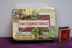 COL Stephen Mitchell and Son Tam Oand39Shanter Tobacco Tin