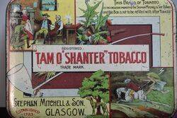 COL Stephen Mitchell and Son Tam Oand39Shanter Tobacco Tin