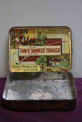 COL Stephen Mitchell and Son Tam Oand39Shanter Tobacco Tin