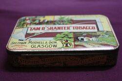 COL Stephen Mitchell and Son Tam Oand39Shanter Tobacco Tin