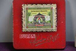 COL Sultan Simon Egyptian Cigarettes Tin 