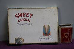 COL. Sweet Caporal Cigarettes Tin 