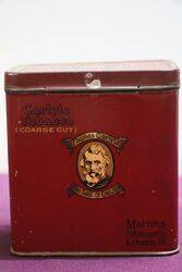 COL Thomas Carlyle Tobacco Tin