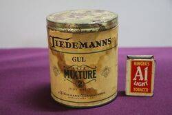 COL. Tiedemanns Tobacco Tin 