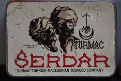 COL Turmac Serdar TurkishMacedonian Tobacco Tin 