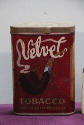 COL Velvet Pipe Tobacco Tin 