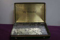 COL Virginias De Reszke Cigarettes Tin 