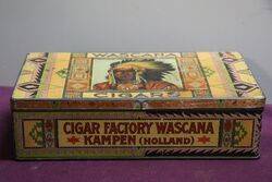 COL Wascana Cigars Tobacco Tin 