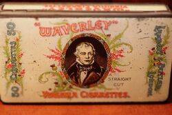 COL Waverly Virginia Pictorial Cigarettes Tin