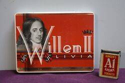 COL. Willem II Tobacco Tin 