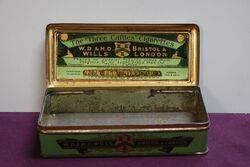 COL Wills THe Three Caftles Cigarettes Tin 