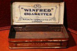 COL Winfred London Virginia Cigarettes Tin