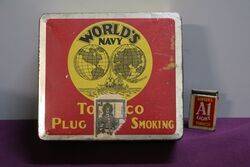 COL Worldand39s Navy Tobacco Tin 