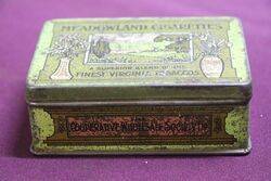 COl Meadowland Cigarettes Virginia Tobacco Tin 