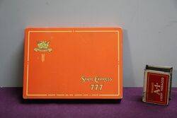 COl State Express 777 Cigarettes Tin 