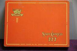 COl State Express 777 Cigarettes Tin 