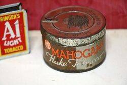 C W S Mahogany Flake Tobacco Can 