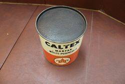 Caltex 5lb Grease Tin
