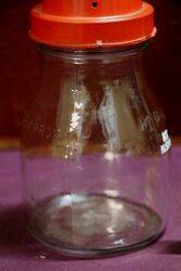 Caltex One Pint Bottle with Original Plastic Top and Dust Cap