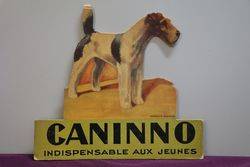 Caninno Airedale Terrier Shop Advertising Card