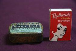 Capstan Navy Cut Tobacco Tin