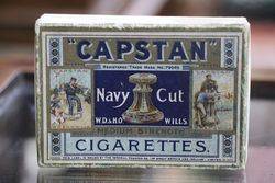 "Capstan" Players Medium Navy Cut Tobacco Tin